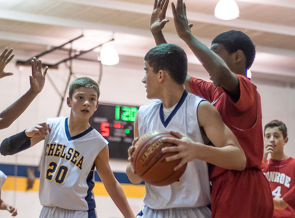 Chelsea vs. Monroe basketball 11-19-13-19