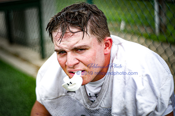 football practice 8-20-19-16